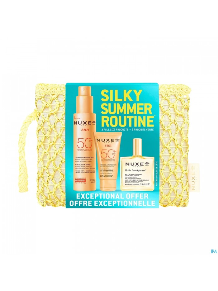 Nuxe Trousse Sun Summer Silky Routine 3 Prod.