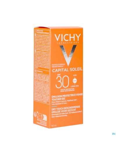 Vichy Cap Sol Gezichstcr. Dry Touch Spf30 50ml