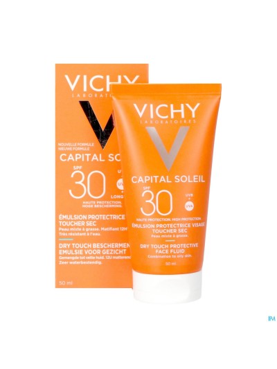 Vichy Cap Sol Gezichstcr. Dry Touch Spf30 50ml