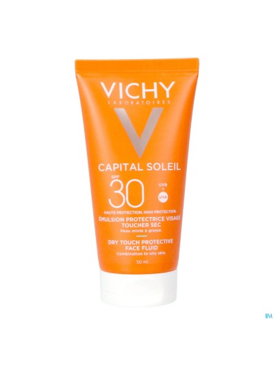 Vichy Cap Sol Gezichstcr. Dry Touch Spf30 50ml