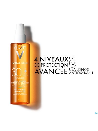 Vichy Cap Sol Huile Protectrice Cell Sfp30 200ml