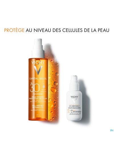 Vichy Cap Sol Cell Protect Olie Sfp30 200ml