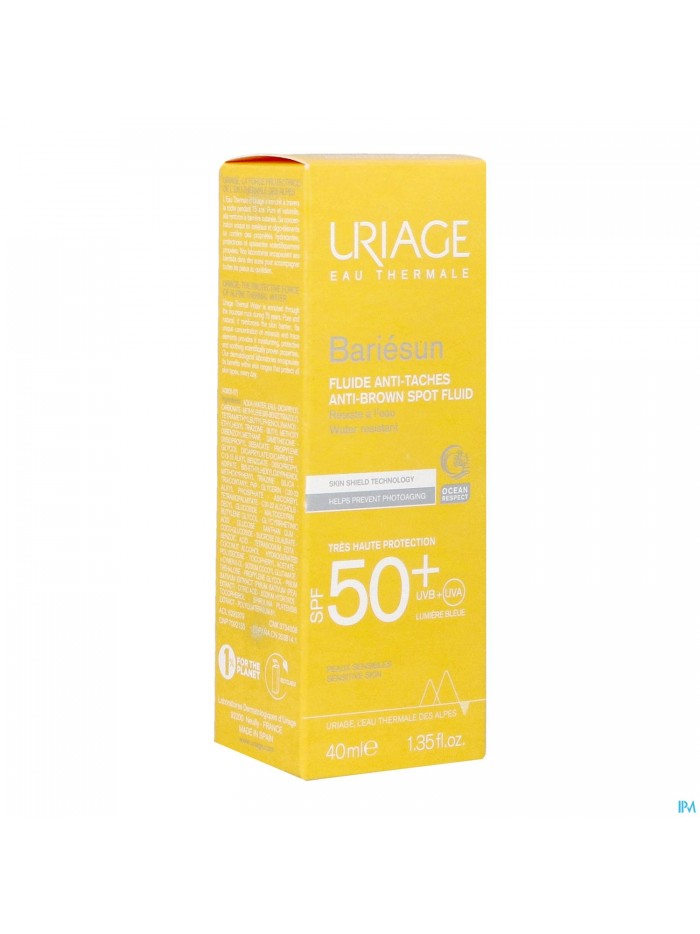 Uriage Bariesun Ip50+ Fluide A/vlek Tube 40ml
