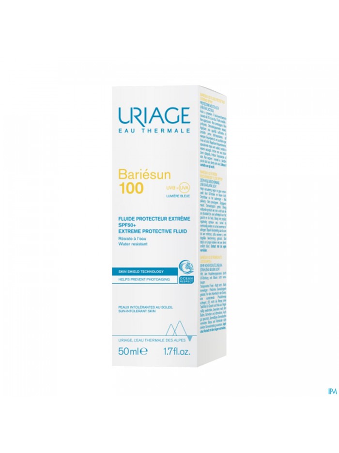 Uriage Bariesun Fluide 100 Ext. Besch. Ip50+ 50ml