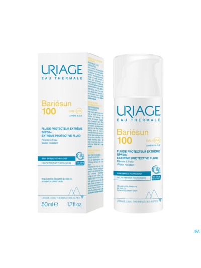 Uriage Bariesun Fluide 100 Ext. Besch. Ip50+ 50ml