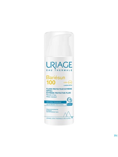 Uriage Bariesun Fluide 100 Ext. Besch. Ip50+ 50ml