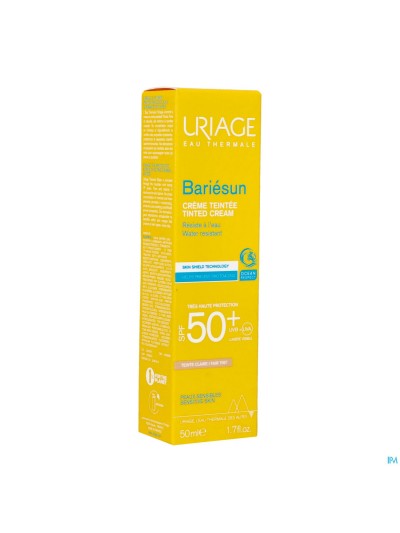 Uriage Bariesun Creme Teintee Ip50+ Clair 50ml