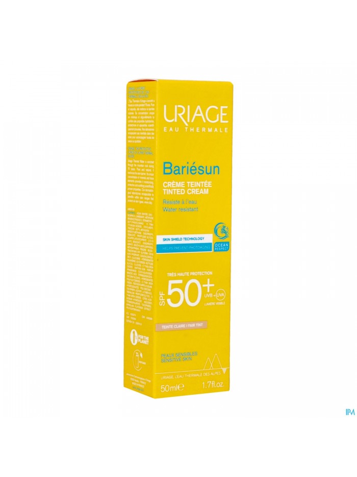 Uriage Bariesun Creme Teintee Ip50+ Clair 50ml