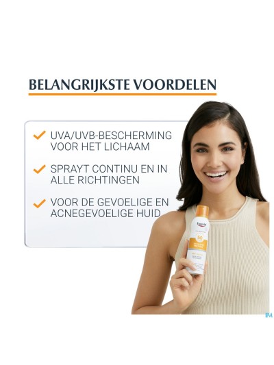 Eucerin Sun Brume Invisible Dry Touch Spf50+ 200ml