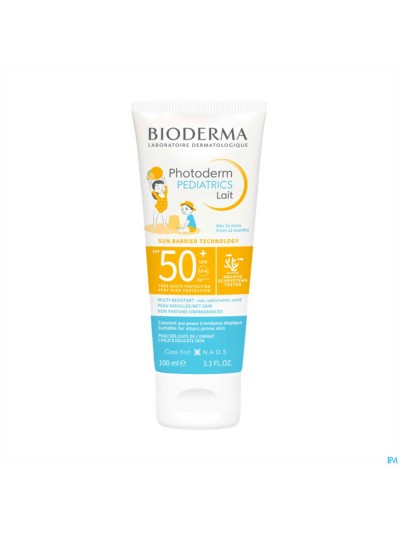 Bioderma Photoderm Pediatrics Lait Spf50+ 100ml