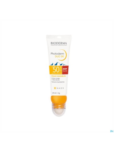 Bioderma Photoderm Duo Ski Spf50+ Cr 20ml+stick 2g