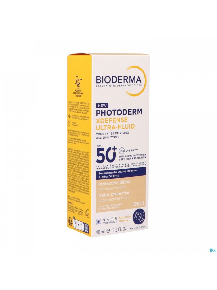 Bioderma Photoderm Xdefense Ultrafl.spf50+ 01 40ml