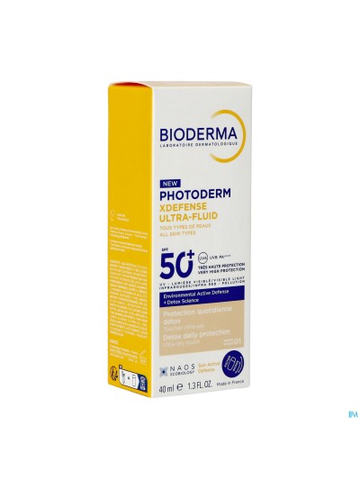 Bioderma Photoderm Xdefense Ultrafl.spf50+ 01 40ml