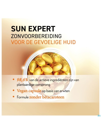 Oenobiol Sun Expert Gev. Huid Caps 2x30