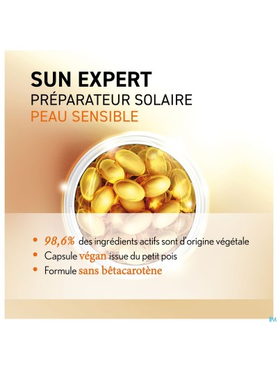 Oenobiol Sun Expert Gev. Huid Caps 2x30