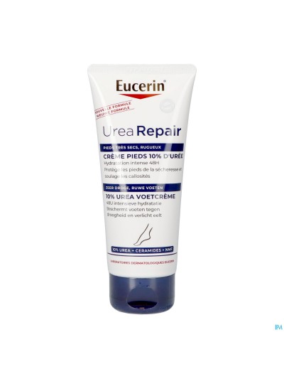 Eucerin Urearepair Creme Pieds 10% Uree Tube 100ml