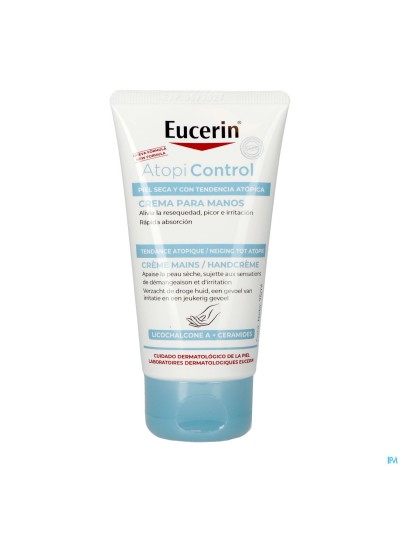 Eucerin Atopicontrol Creme Mains Tube 75ml Nf