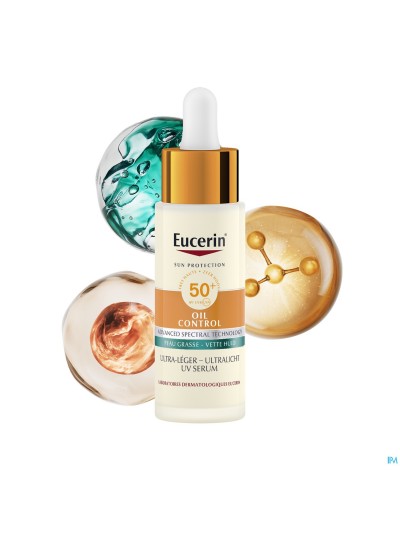 Eucerin Sun Oil Control Ser.ultra-leger Spf50+30ml