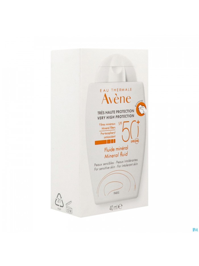 Avene Zon Spf50+ Minerale Fluide 40ml