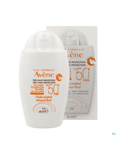 Avene Sol Spf50+ Fluide Mineral 40ml