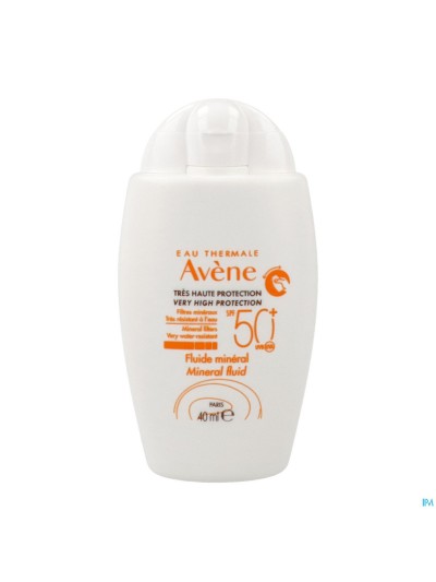 Avene Sol Spf50+ Fluide Mineral 40ml