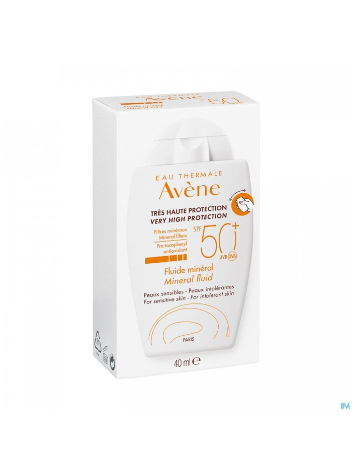 Avene Sol Spf50+ Fluide Mineral Teinte 40ml