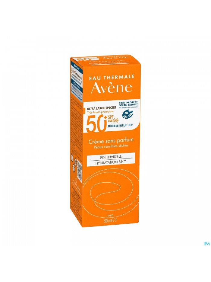 Avene Sol Spf50+ Creme Sans Parfum 50ml