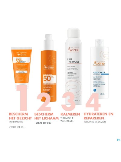 Avene Sol Spf50+ Creme Sans Parfum 50ml