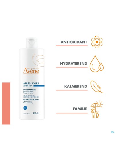 Avene Apres Soleil Lait Reparateur 400ml