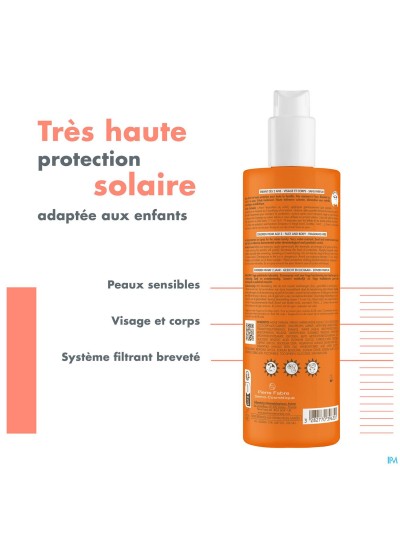 Avene Sol Spf50+ Spray Famille 400ml