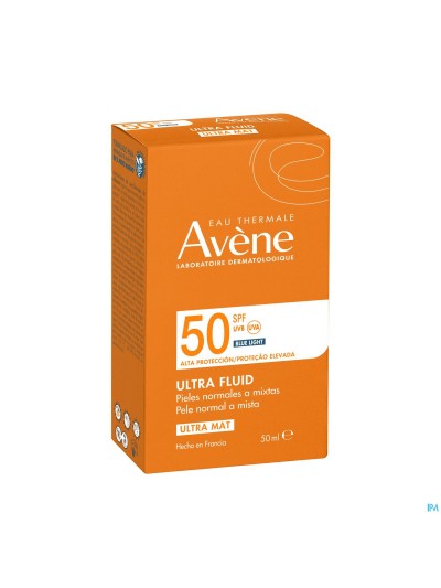 Avene Zon Spf50 Ultra Fluid Invisible 50ml