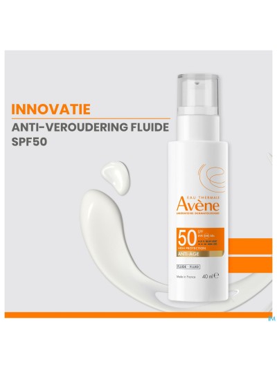 Avene Sol Spf50 A/age Fluide 40ml