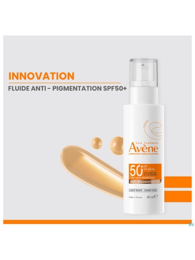 Avene Zon Spf50+ A/pigment Fluide 40ml