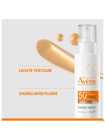 Avene Zon Spf50+ A/pigment Fluide 40ml