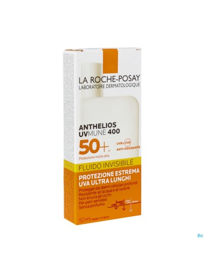 Lrp Anthelios Uvmune400 Fluide Invis.sp Spf50+50ml