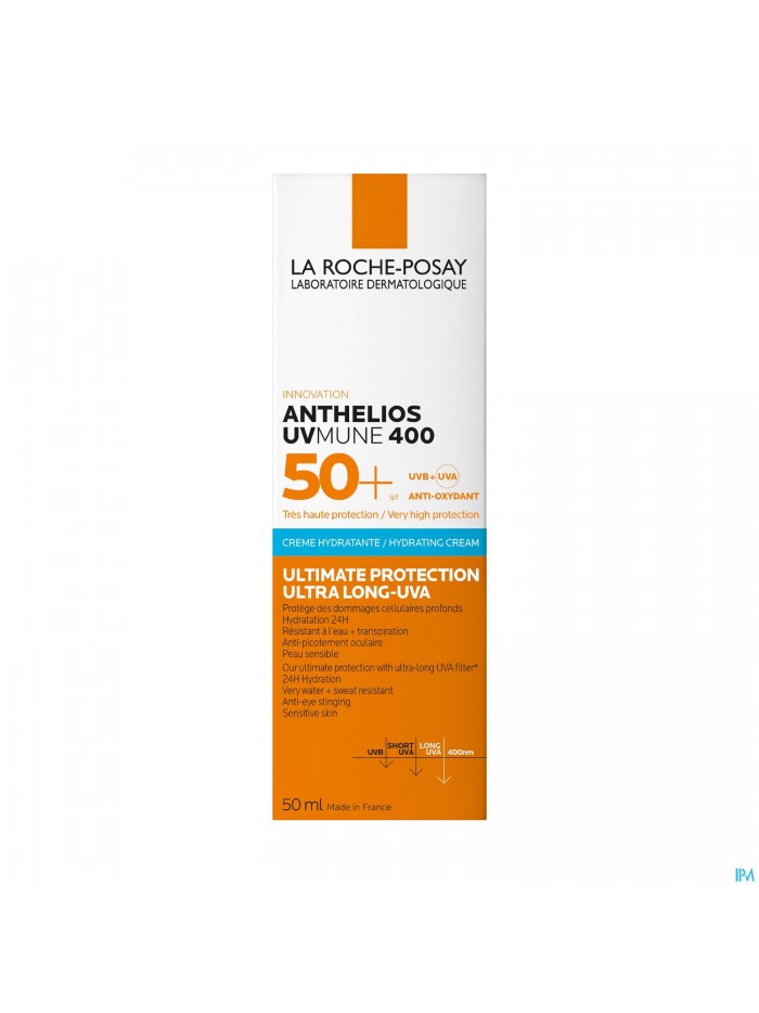 Lrp Anthelios Uvmune400 Hydra Creme Zp Spf50+ 50ml