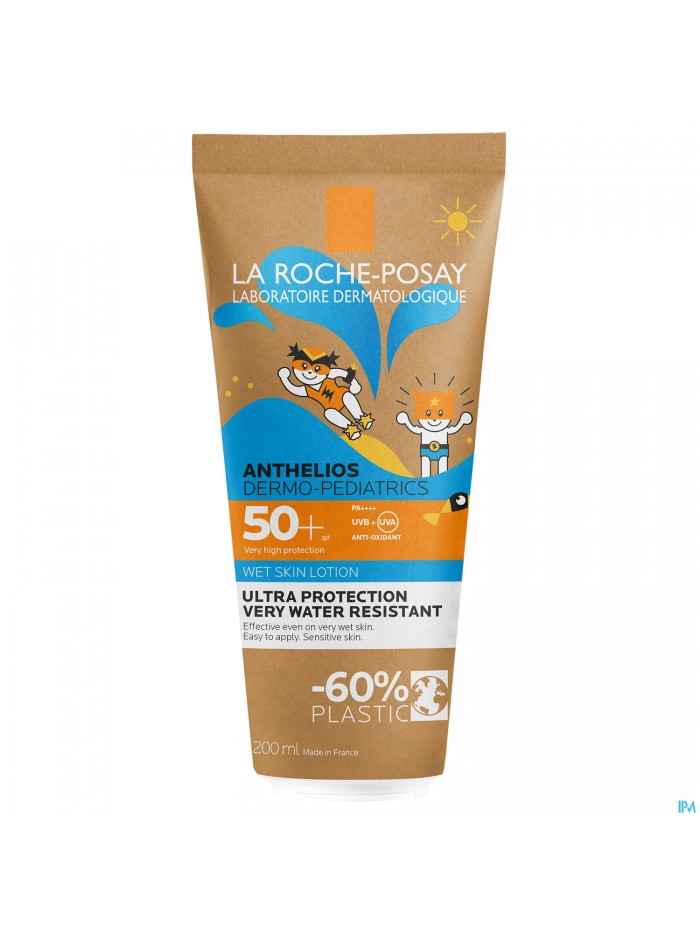 Lrp Anthelios Wetskin Dermo-ped Ip50+ecopack 200ml