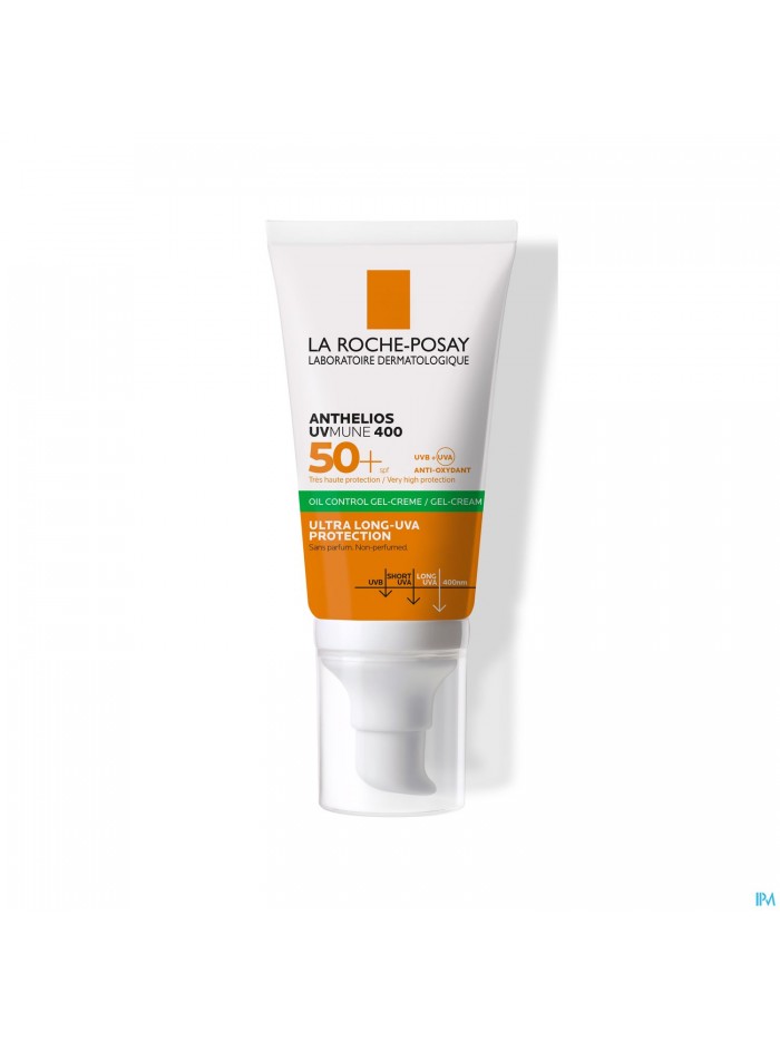 Lrp Anthelios Dry Touch Gel Uvmune 50+ Z/parf.50ml
