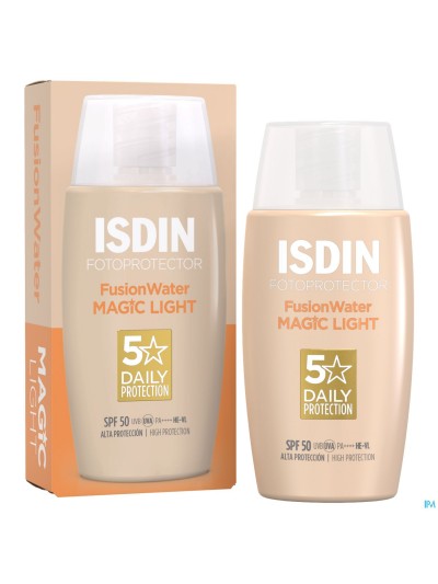 Isdin Fotoprotector Fusion Water Light Ip50+ 50ml