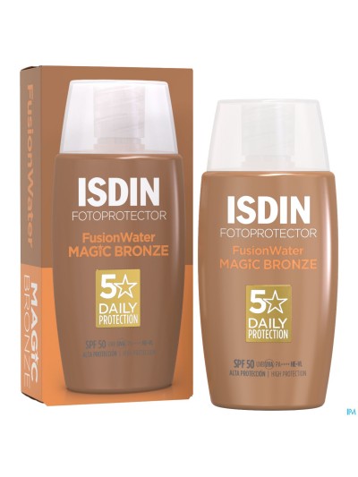 Isdin Fotoprotector Fusion Water Bronze Ip50+ 50ml