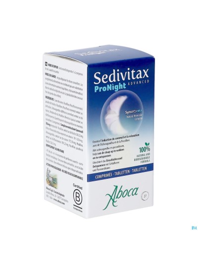 Aboca Sedivitax Pronight Advanced Tabl 27