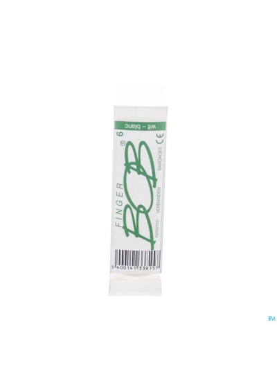 Biopax Pansement Doigt Finger Bob Blanc 6
