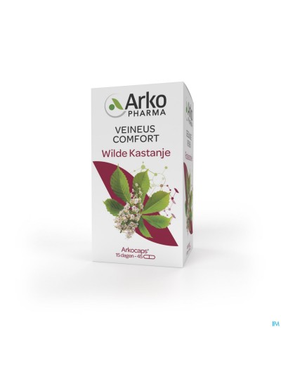 Arkocaps Wilde Kastanje Plantaardig 45