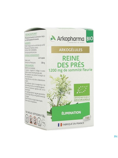 Arkogelules Reine Des Pres Bio 150 Caps Fl 150