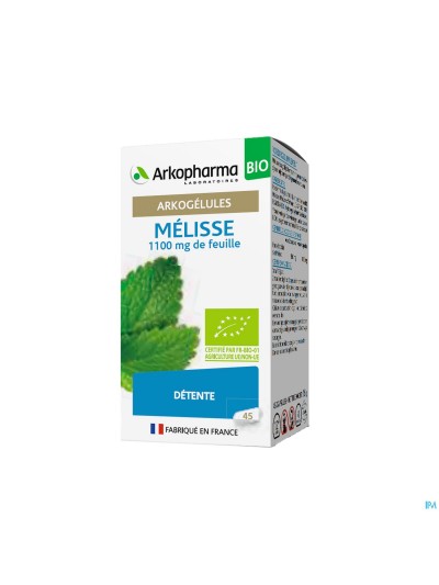 Arkogelules Melisse Caps 45 Bio Arkopharma