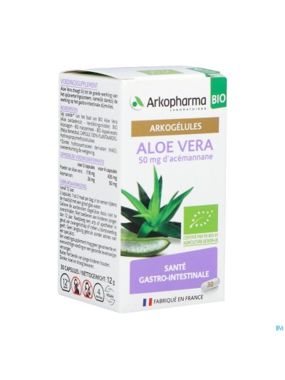 Arkogelules Aloe Vera Bio Caps 30