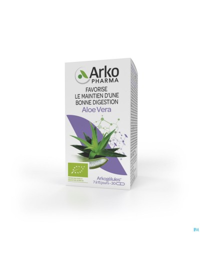 Arkogelules Aloe Vera Bio Caps 30