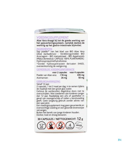 Arkogelules Aloe Vera Bio Caps 30
