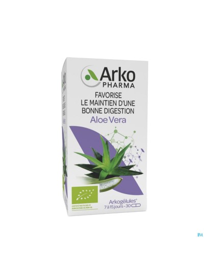 Arkogelules Aloe Vera Bio Caps 30