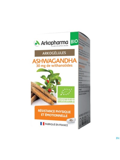 Arkogelules Ashwagandha Bio Caps 45